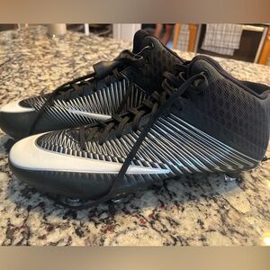 Nike Vapor Football Cleats Black SIZE 14with Tool Brand New